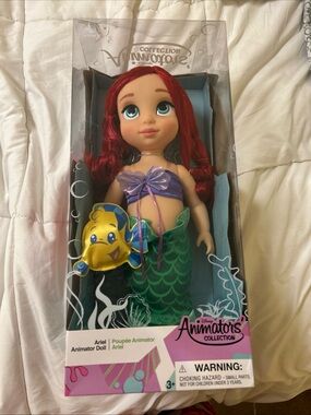 Disney Animators' Collection Ariel Doll - Red Hair, Green Tail